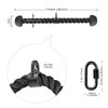 SELEWARE Triceps Rope with Non-Slip Soft Rubber Ends Home Gym