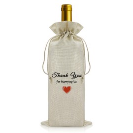 Wedding Appreciation Gift for Officiant Friends Wine Bag Thank Your Gift for Wedding Planner Reverend Preacher Wine Gift Bag Wedding Coordinator Gift for Officiant Pastor Wine Lover Gift