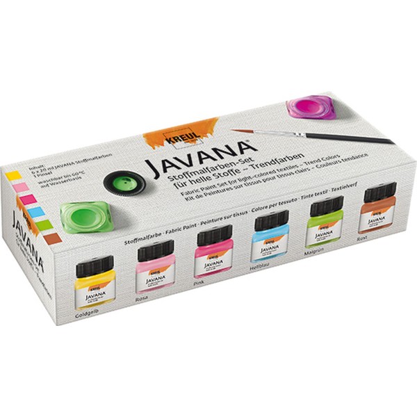 Kreul Sunny creative set of fabric paints, For light fabrics