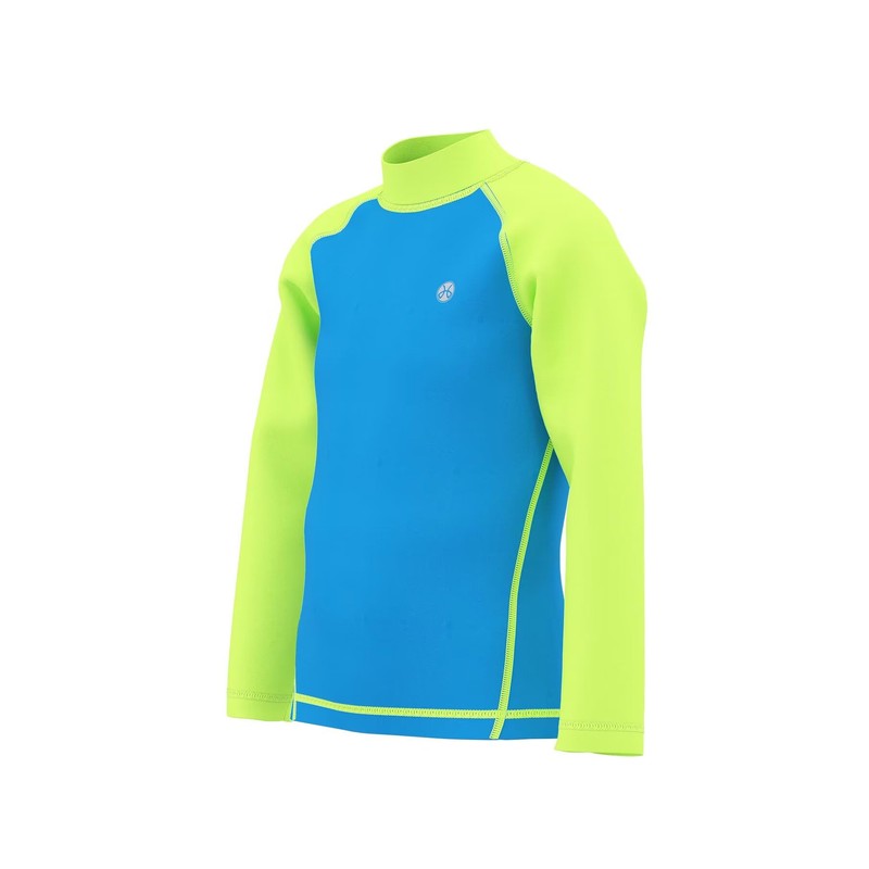 Boys Long-Sleeve Rash Guard - Kids UV Protection Surfing Tshirt