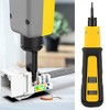 Punch Down Impact Tool with 88/110 Cut Blade Network Wire