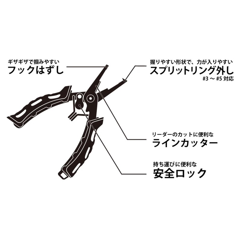 Belmont MP-173 Split Ring Multi-Pliers 140