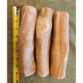 Generic Dog Chew Toy - Coffee Wood Chew Treat XL Bones for Dogs, Approximately 9"" Long (3 Chews)