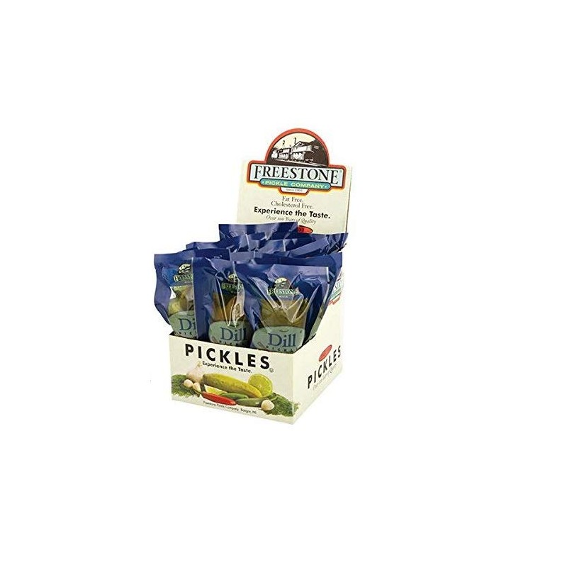 Freestone Pickle Company Jumbo Dill Individually Wrapped Pickles (count Of