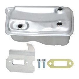 LiGuVCY Muffler with Gasket Replacement for Stihl TS410 TS420 4238-140-0611 Concrete Cut-Off Saw Parts