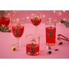 Spode Christmas Tree 13oz Wine Glasses, Set of 4 -