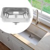 Square Sink Strainer Drainer Stainless Steel Kitchen Bathroom Sink Post