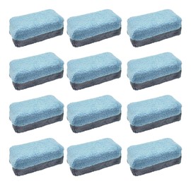 12PCS Ceramic Coating Applicator Sponge, 4.13'' x 1.84'' Microfiber Car Detailing Applicator Pad, Rectangular Car Foam Cleaning Pad, Auto Polishing Pad for Wax, Paint, Sealant (Blue)
