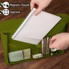 Mr. Pen Mr. Pen- File Folder, Olive Green, Plastic File
