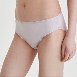 JAJU [JAJU] Women's Cotton Basic Hip Hugger Panties 3-Pack (Choose 1 of 5 designs)