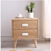 CTRICALVER 4 Pcs Flush Ring Pull Zinc Alloy Cabinet Drawer