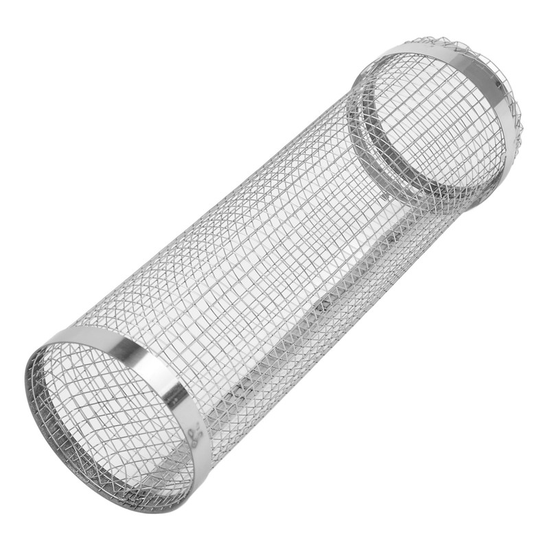 BBQ Net Tube Rolling Grilling Basket Stainless Steel Wire Mesh