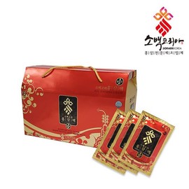 Sobek Korea 소백코리아 홍삼액 훼미리80ml 60포 Sobaek Korea Red Ginseng Extract Family 80ml 60 Packs
