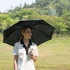 ACEIken Umbrella Reverse Close Folding Windproof Travel Umbrella - Compact