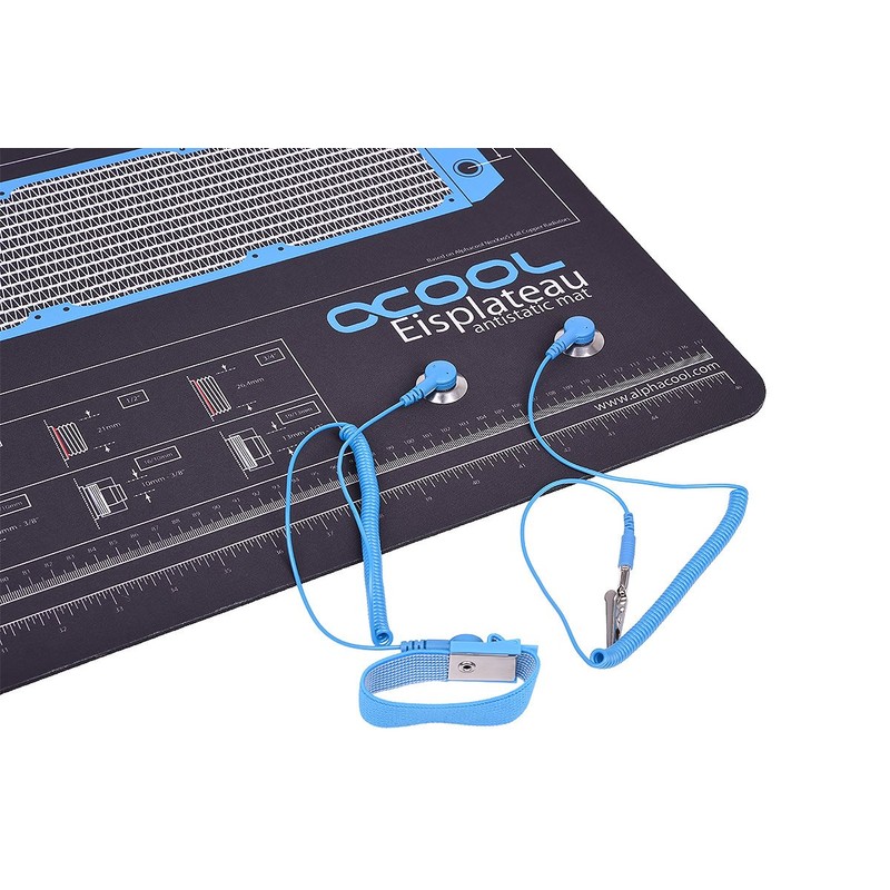 Alphacool 90334 Eisplateau Anti-Static Work- and mounting mat 120x60cm Water
