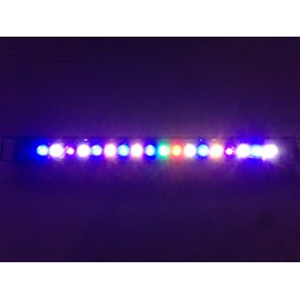Aquarium LED Light Bar 20" ReefBar Pro Full Spectrum 18 x 3W Bridgelux 20 28 29 Gallon