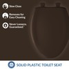 Bemis Classic Colors Slow Close Toilet Seat, Easy Clean Hinges