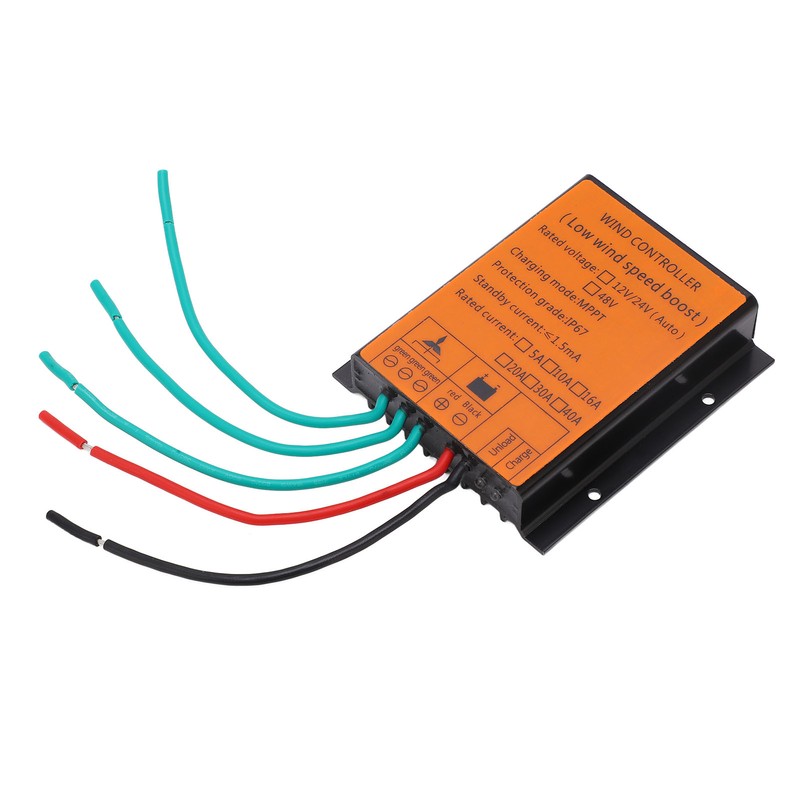 Wind Turbine Generator Controller MPPT 48V LED Display Charge Control