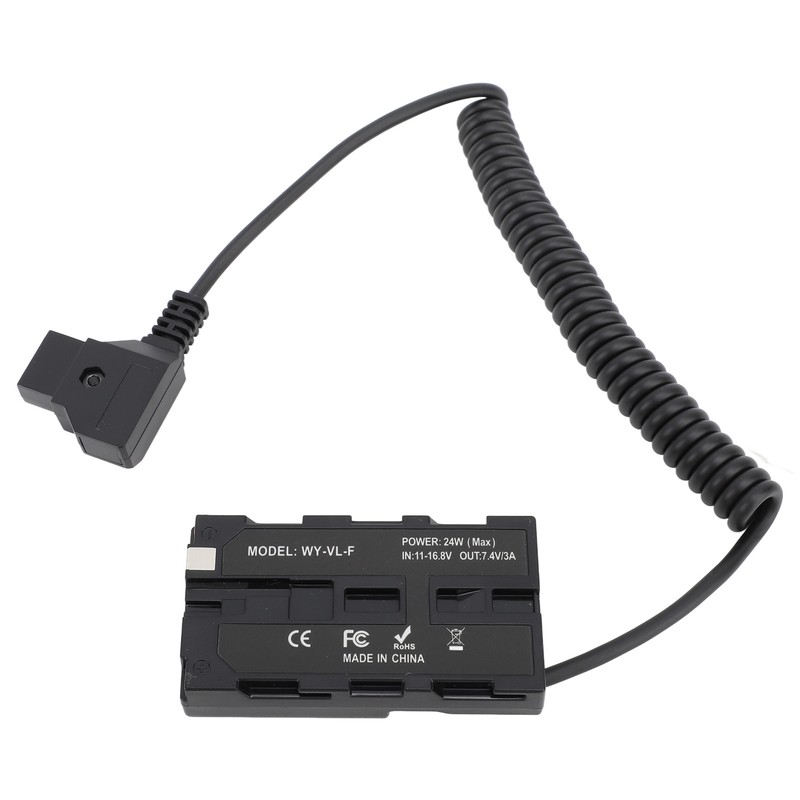 D Tap to NP F550 Dummy Battery 37‑100cm Cable High
