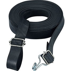 TRUSCO GR-2035KW-1 Rubber Rope Hardware with W Hook Buckle 0.8 inches (20 mm) x 1.3 ft (3.5 m) 1 Piece