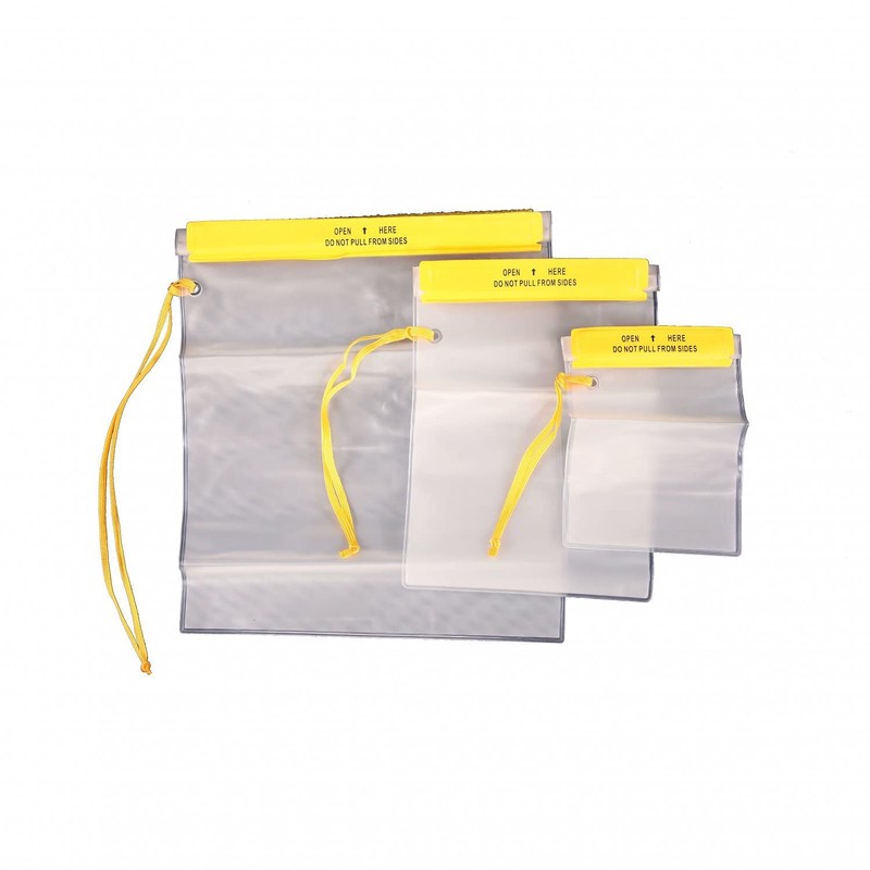 Oypla Set of 3 Travel Waterproof Bags for Cameras Maps