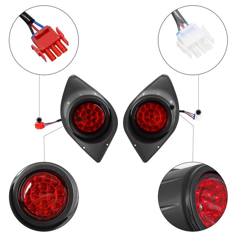 Drive-up Golf Cart LED Tail Light for Yamaha G29 Drive
