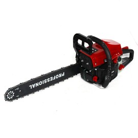 62CC Gas Power Chainsaw 2 Stroke 20 Inch Gas Powered Chain Saw Hand Held Gasoline Chain Saw Cutter Machine for Sawing, Cutting, Trimming Wood Gardening Tool