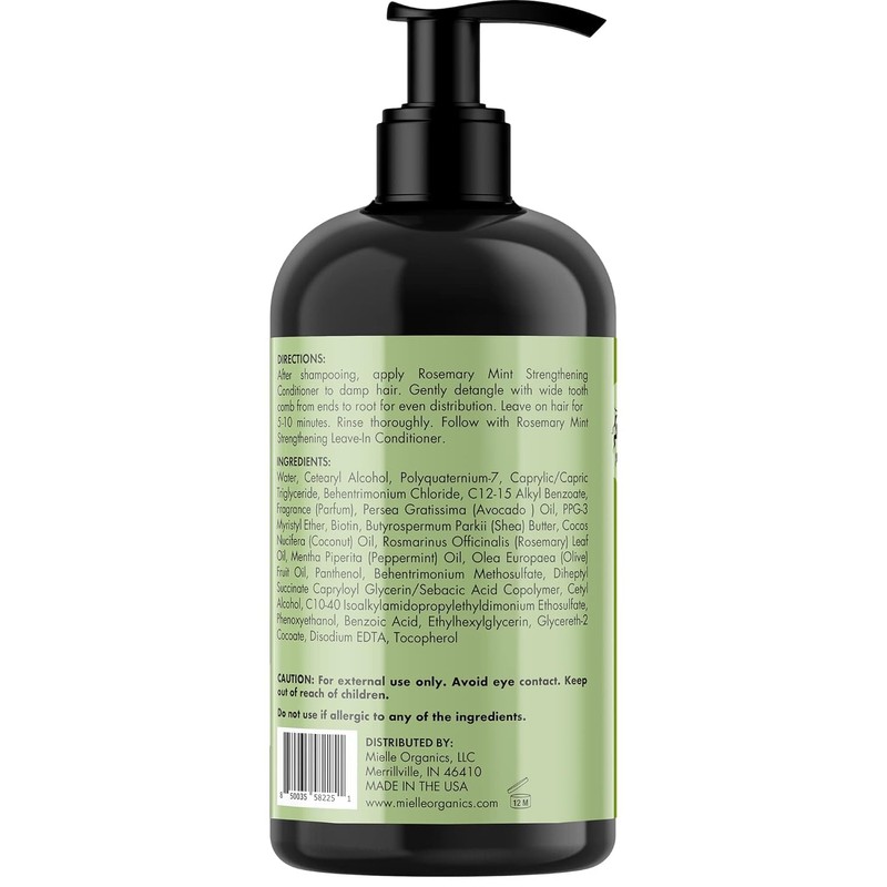 Mielle Rosemary Mint Strengthening Conditioner 12 oz