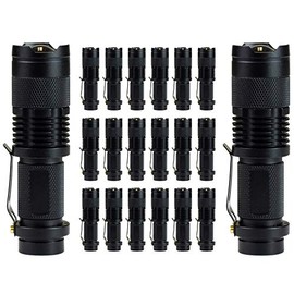 Pocket CREE Mini LED Flashlight / 20 Pack