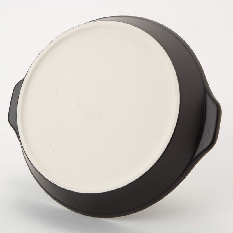 TAMAKI T-890332 CERAMIC COOKING PLATE Cooking Plate, Black, 8.4 x