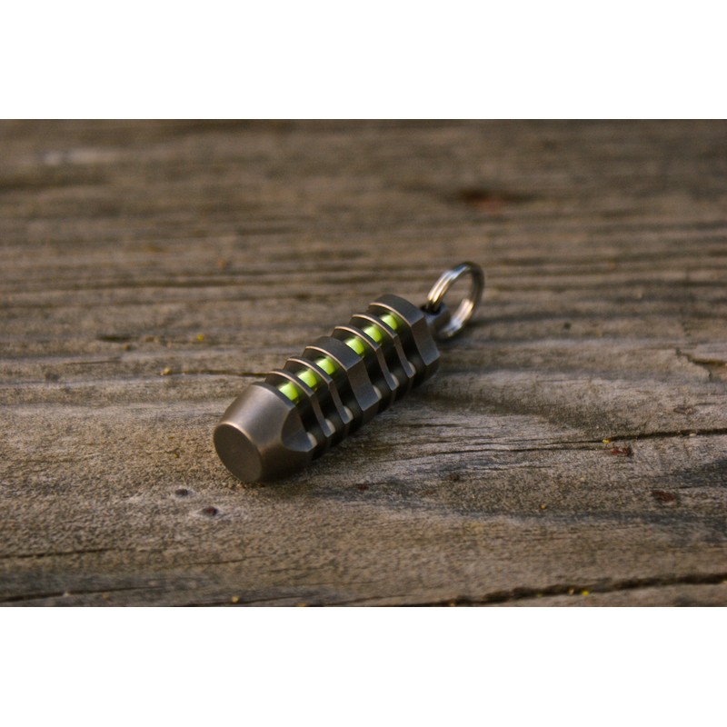 TEC Accessories T3-6X Titanium Isotope Triode Fob - Titanium Housing