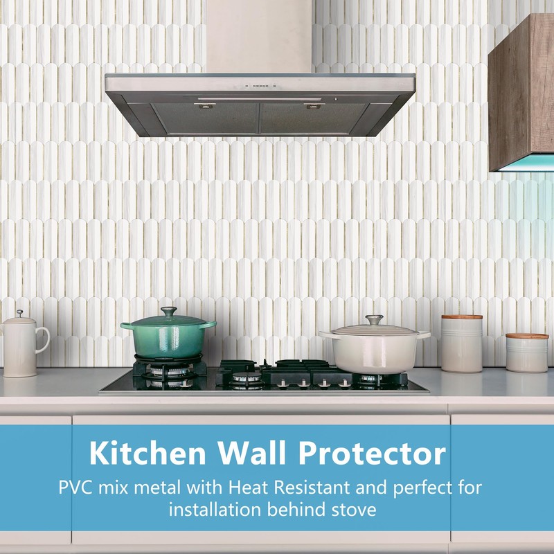 Vamos Tile Peel and Stick Backsplash Seamless Tile,10-Sheet Stick on