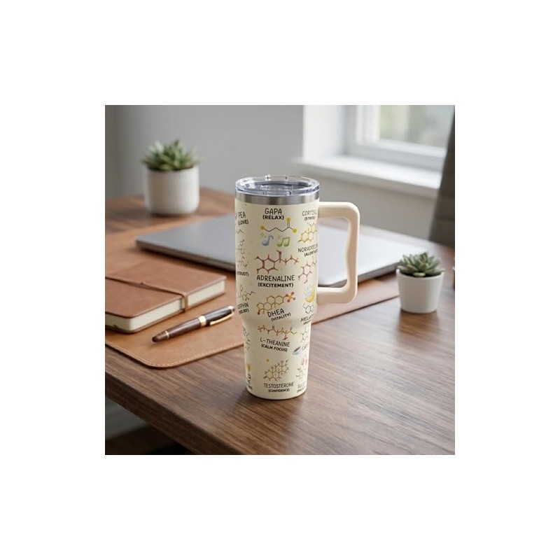 Chemistry Gifts 40oz Tumbler, Chemistry Teacher Gifts for Women, Chemistries
