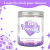 Taylor Inspired Purple Glitter Candle with Lavender, Room Decor, House