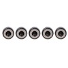 5pcs Watch Crown Steel Watch Head Repairing Parts Replacement Accessories