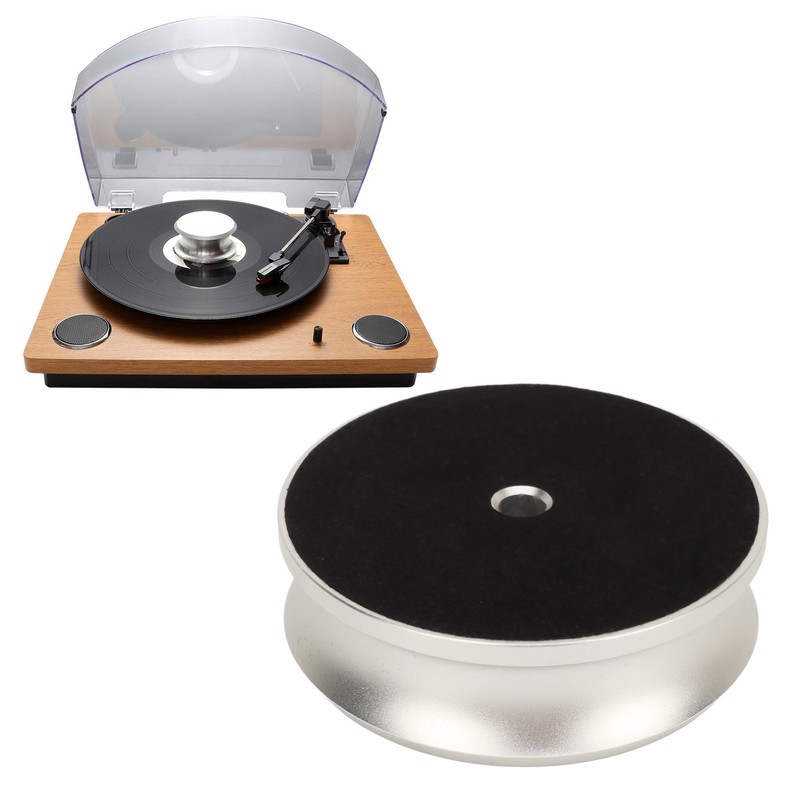 Record Weight Stabilizer Reduce Vibration Turntable Disc Stabilizer Aluminum Alloy