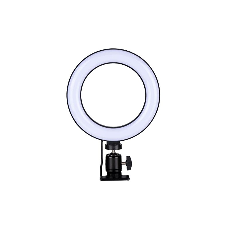 GRUNDIG Anillo de luz con Clip Selfie Light RGB y