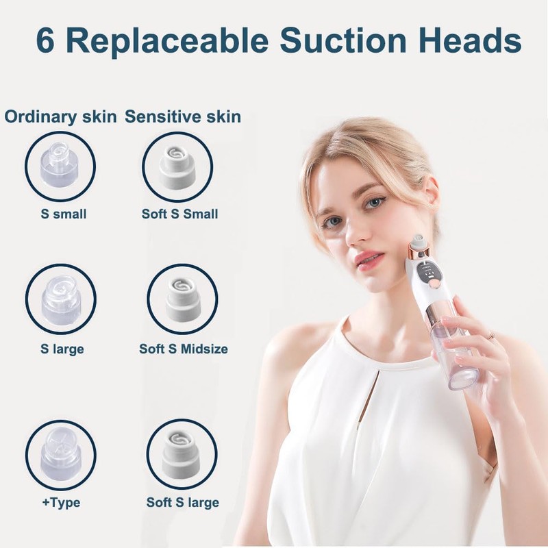 Blackhead Remover Vacuum with Water Chamber, Black Head Remover and