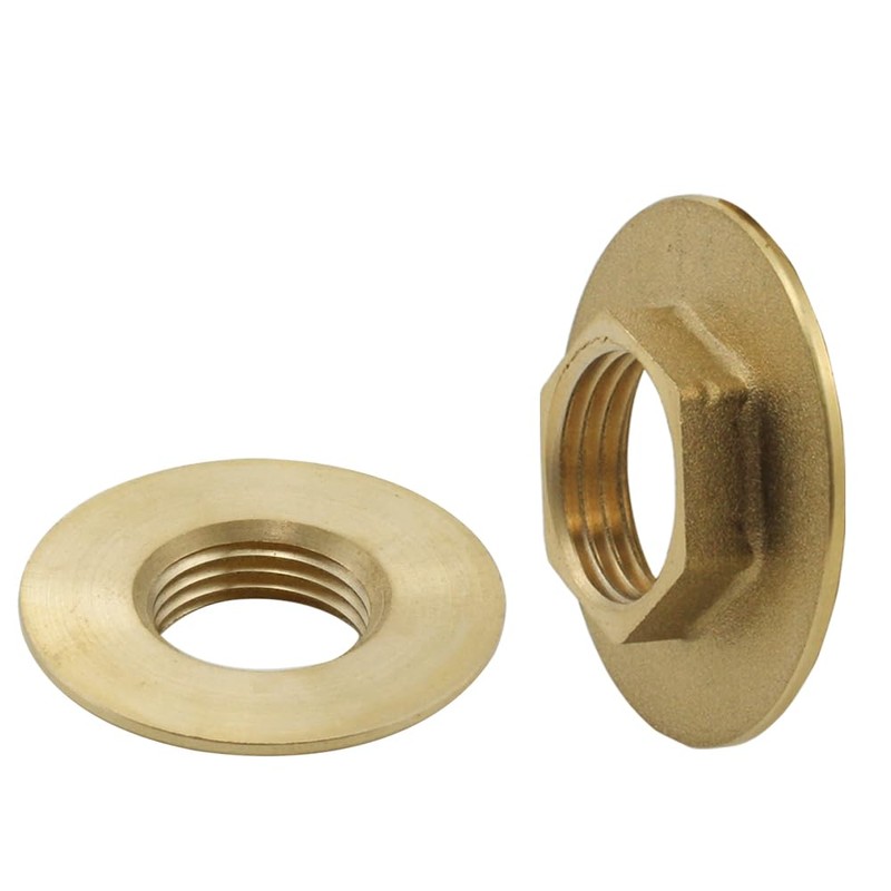 Lock Nuts to Secure Faucet 1/2 Inch Brass for Installation
