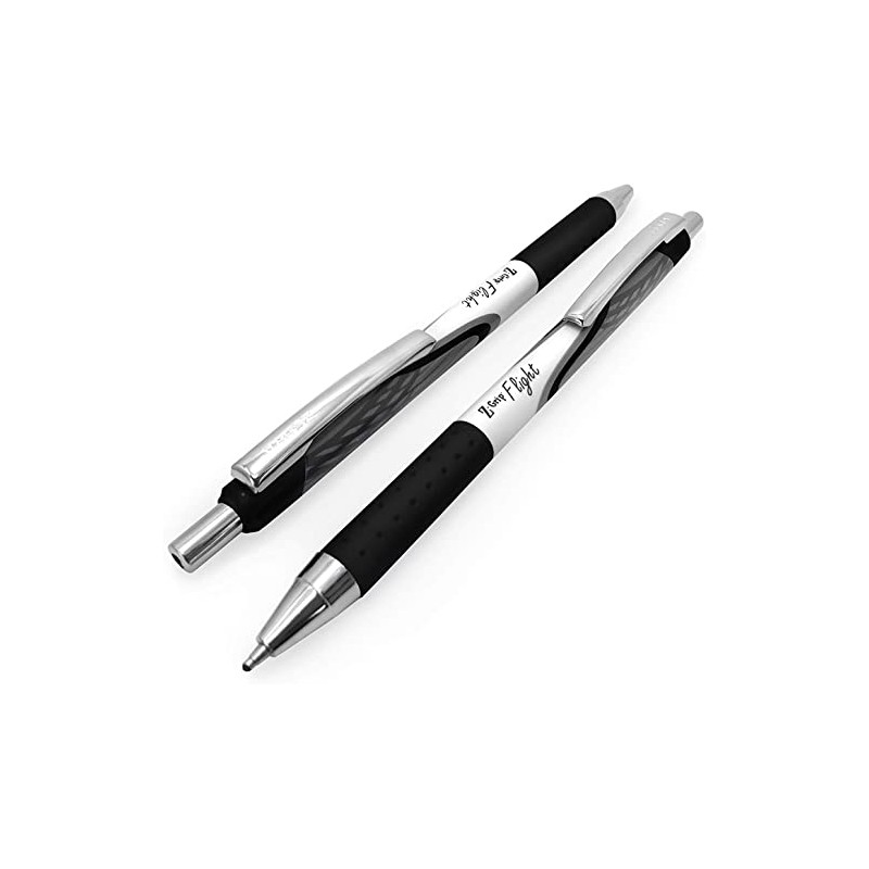 Zebra Classic Z-Grip Flight Ballpoint Pens - 1.2mm - Black