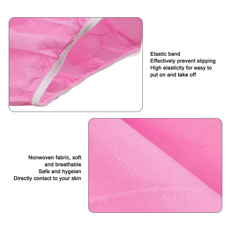 10pcs Disposable Spa Body Wrap Elastic Band Thickened Shower Bath
