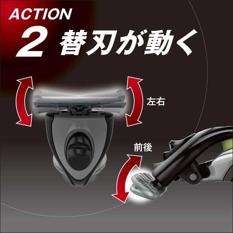 FEATER F-System Samurai Edge Men's 3-Blade Razor, T-Shaped, Shaving Set,