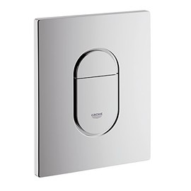Grohe Arena Cosmopolitan Vertical WC Wall Plate - Chrome