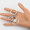 PLITI Spider Keychain Spider Lover Gift Spider Hero Fan Gift