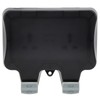 Outdoor Wall Power Socket with 2 3-Hole Socket 2 Switch