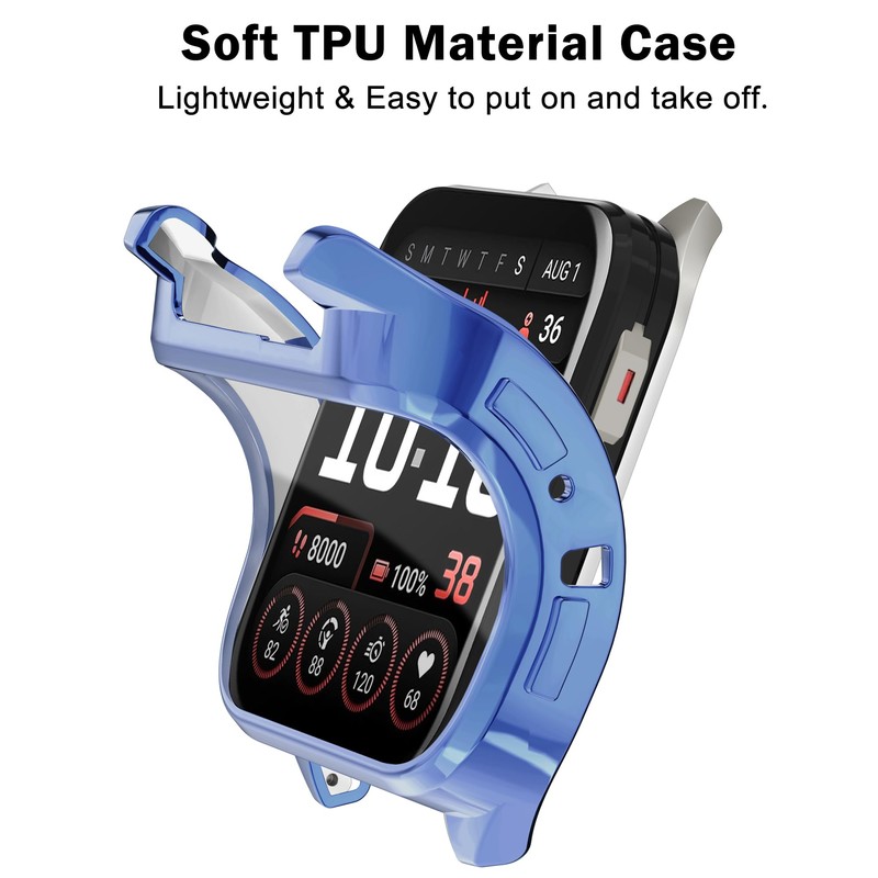 6-Pack Watch Screen Protector for Garmin Venu X1, Soft TPU