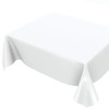 Oilcloth Tablecloth Oilcloth Washable Tablecloth Plain Gloss Plain White Cut