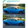 PWOBVZ Dynamic Blue LED Side Marker Light for Dodge Charger