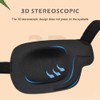 2Pcs 3D Eye Patches for Adults - Adjustable Medical Eye-Patch