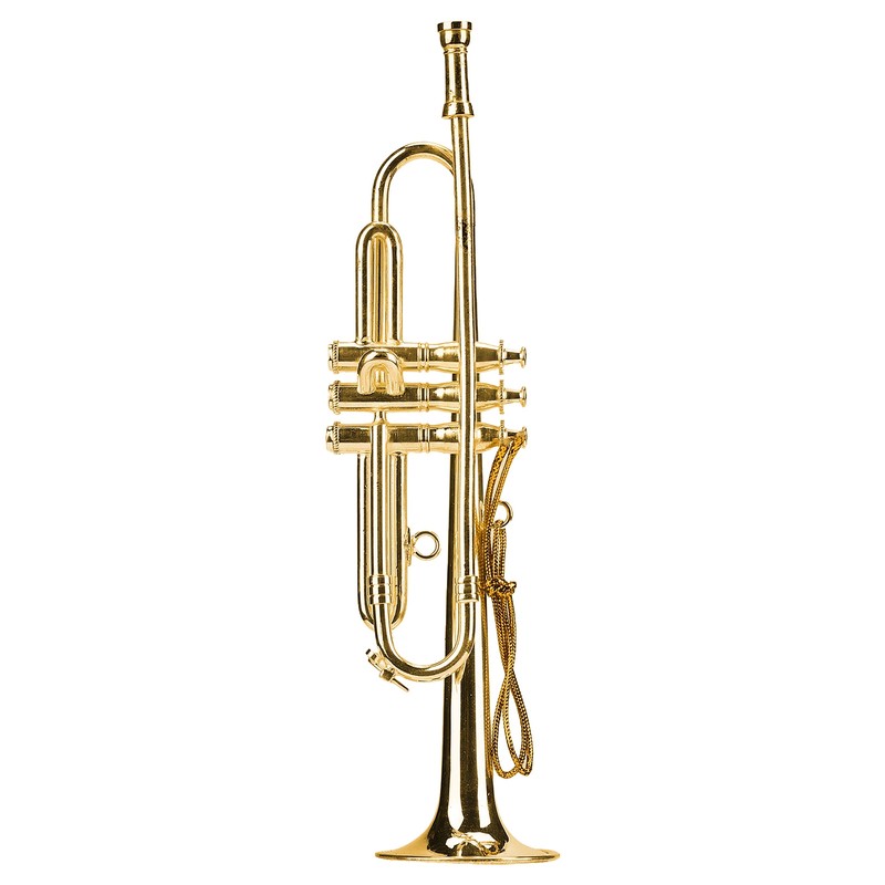 Miniature Trumpet Model High Simulation Mini Musical Instrument for Home